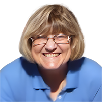 Gloria Post, professional dog trainer and owner of Hands-on Dog Training, headshot