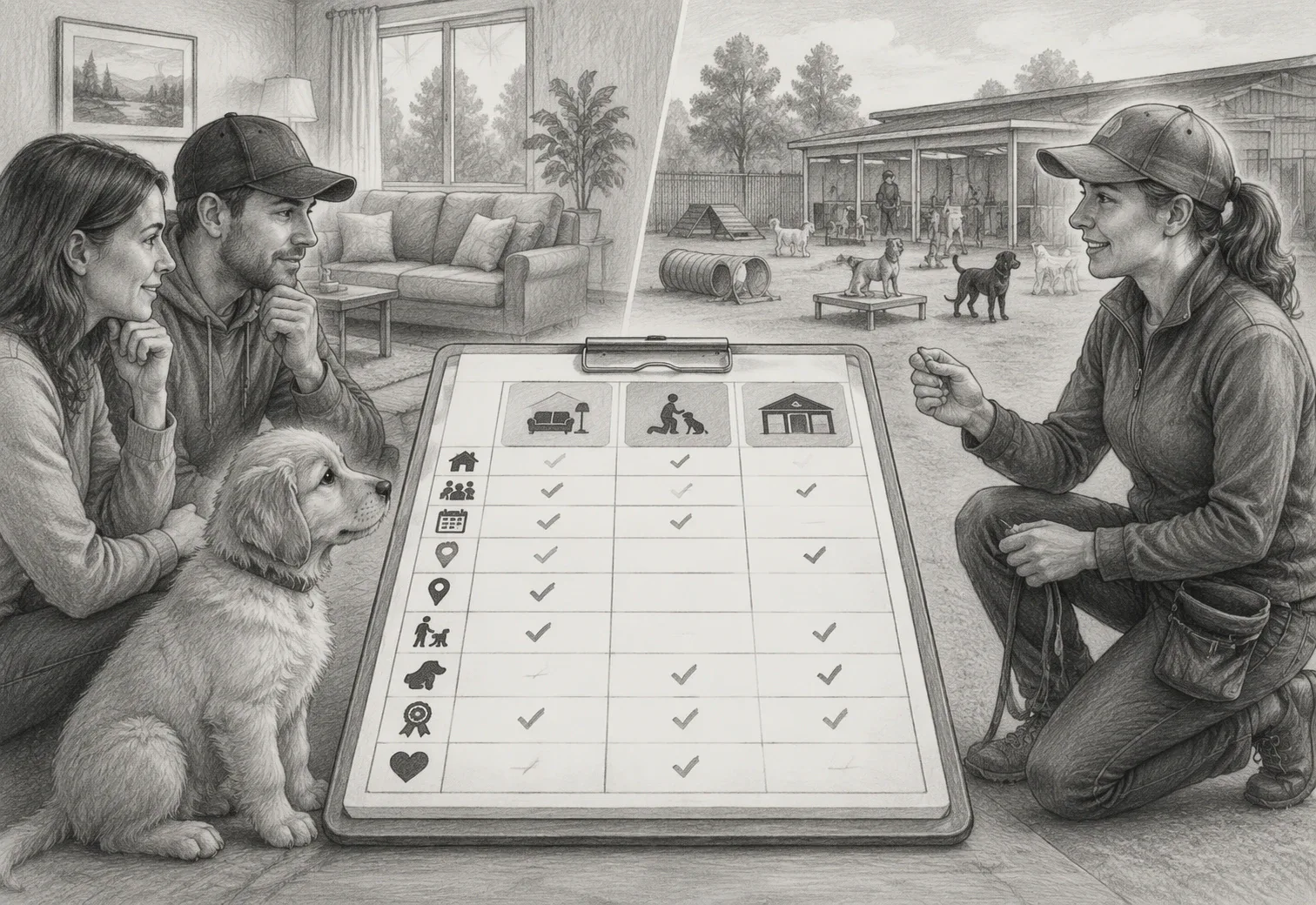 Comparison chart of Chico dog trainers with training tools