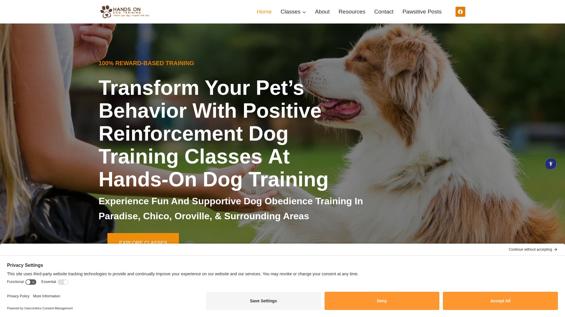 Hands-On Dog Training - the exact thing being reviewed